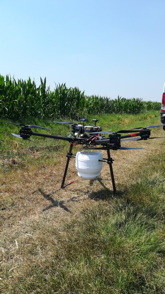 Drone per trattamenti biologici